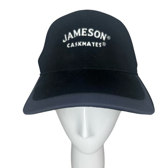 Jameson Caskmates Irish Whiskey Logo Black Baseball Cap Adjustable Sport Tek Hat - Picture 1 of 9